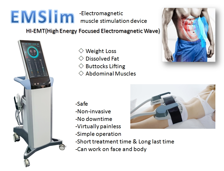 EMS good effect for Body Sculpting and Muscle Building