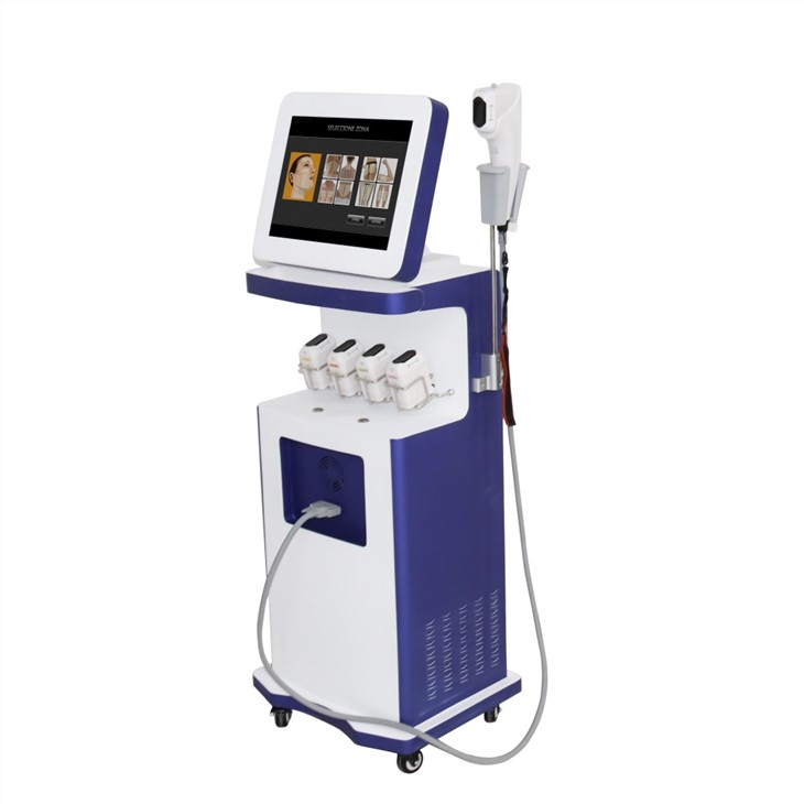 High quality cheap price 8 cartridges portable hifu body slimming machine